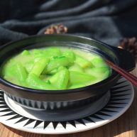 碧绿烩丝瓜