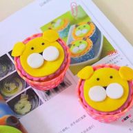 ［鹿小鹿］翻糖卡通纸杯蛋糕