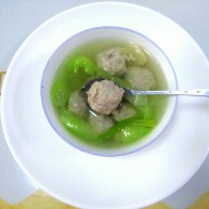丝瓜肉丸汤