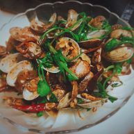 辣炒花蛤