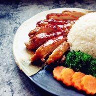 日式照烧鸡腿饭