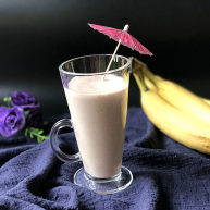 懒人料理香蕉奶昔