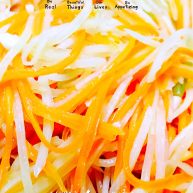 微波土豆胡萝卜丝