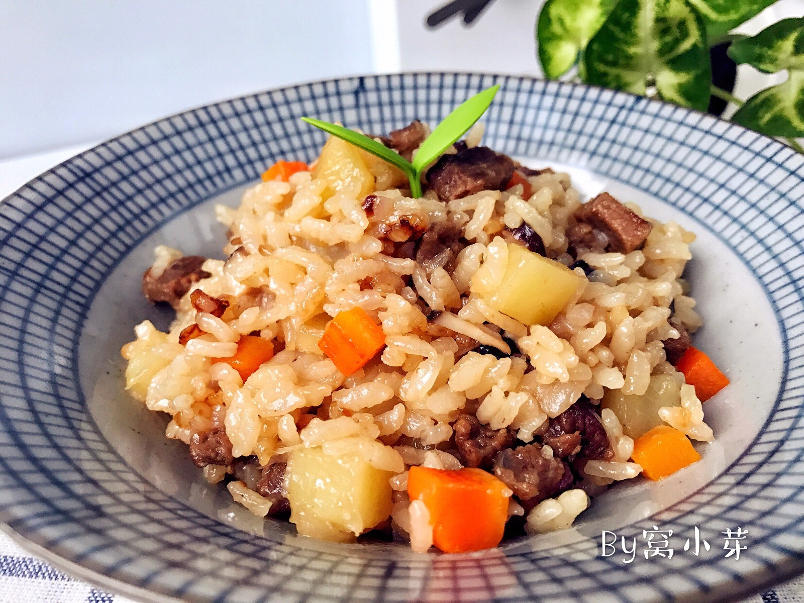 宝宝辅食有饭、有菜、有肉啥都有的土豆牛肉焖饭18M