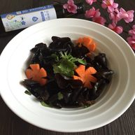 农品堂亚麻籽油试吃凉拌芥末木耳