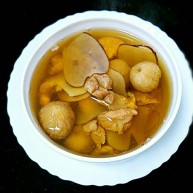 海底椰无花果瘦肉汤