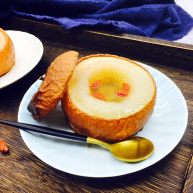 烤箱版烤冰糖枸杞皇冠梨