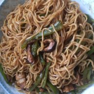 家庭厨房版香港炒面